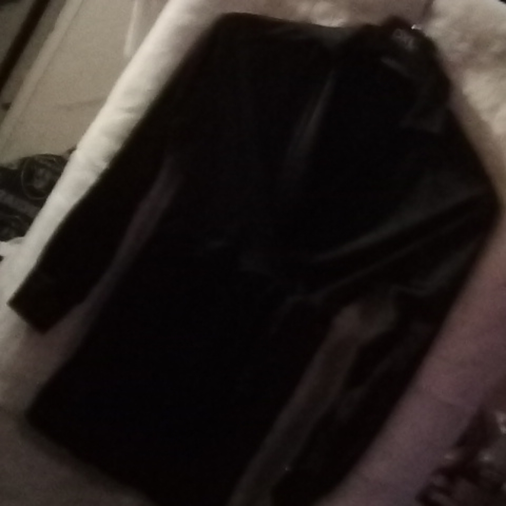 Silk black dress
